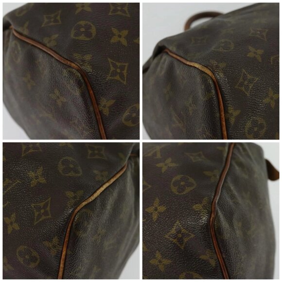 LOUIS VUITTON Monogram Speedy 35 Hand Bag M41524 LV Auth 135839 - Picture 16 of 16